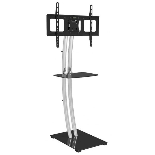 Stojak podłogowy do TV 32 - 70" 45kg z półką Techly - obrazek 4