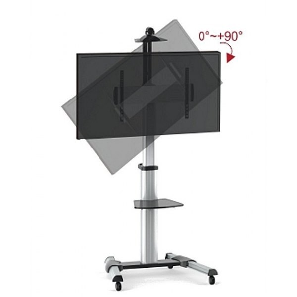 Stojak podłogowy do TV 37 - 70" 50kg regulowany Techly - obrazek 5