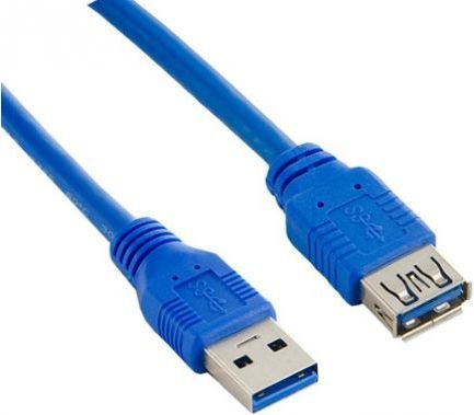 Kabel USB 3.0  przedłużacz   1.8 m  Lanberg