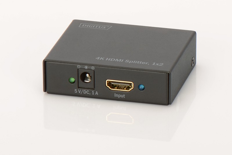 Splitter HDMI 1 Nadajnik -> 2 Odbiorniki 4K  Digitus