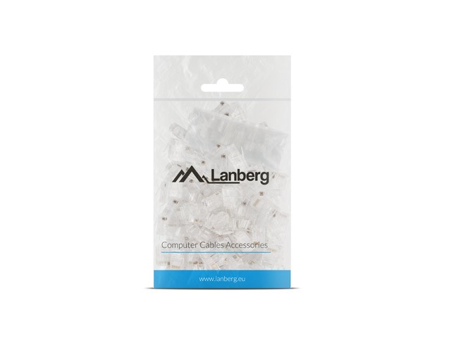 Wtyk RJ45 zaciskany kat.6 UTP 100 szt. Lanberg - obrazek 4