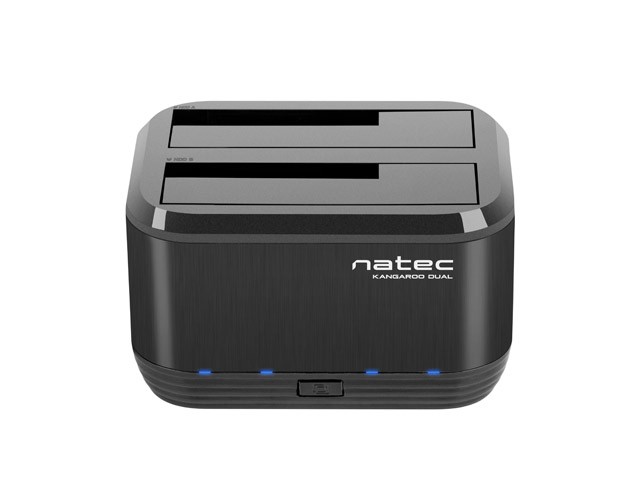 Stacja dokująca dla dysków HDD 2.5 i 3.5 USB 3.0 Dual HDD Natec Kangaroo - obrazek 2