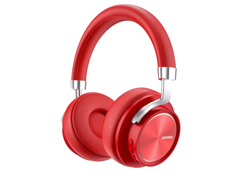 Słuchawki bezprzewodowe Lenovo HD800 Czerwone