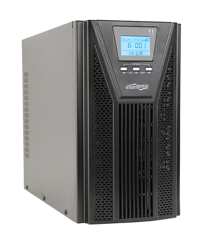 Zasilacz awaryjny UPS - Gembird  2000VA On-Line 3xIEC 2xSchuko