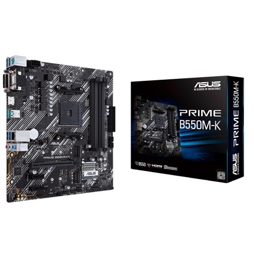 Płyta Socket AM4  Asus PRIME B550M-K