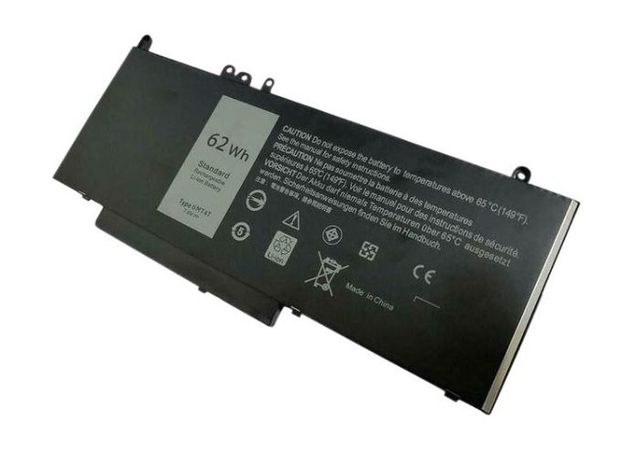 Bateria do laptopa Dell 62WHR, 4 Cell, Primary Lithium-Ion