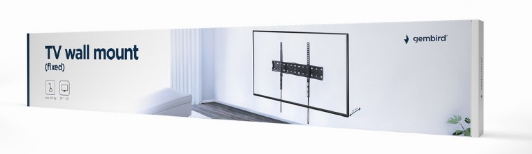 Uchwyt do mocowania LCD 37" - 70" - 40 Kg Ścienny Stały Gembird - obrazek 3