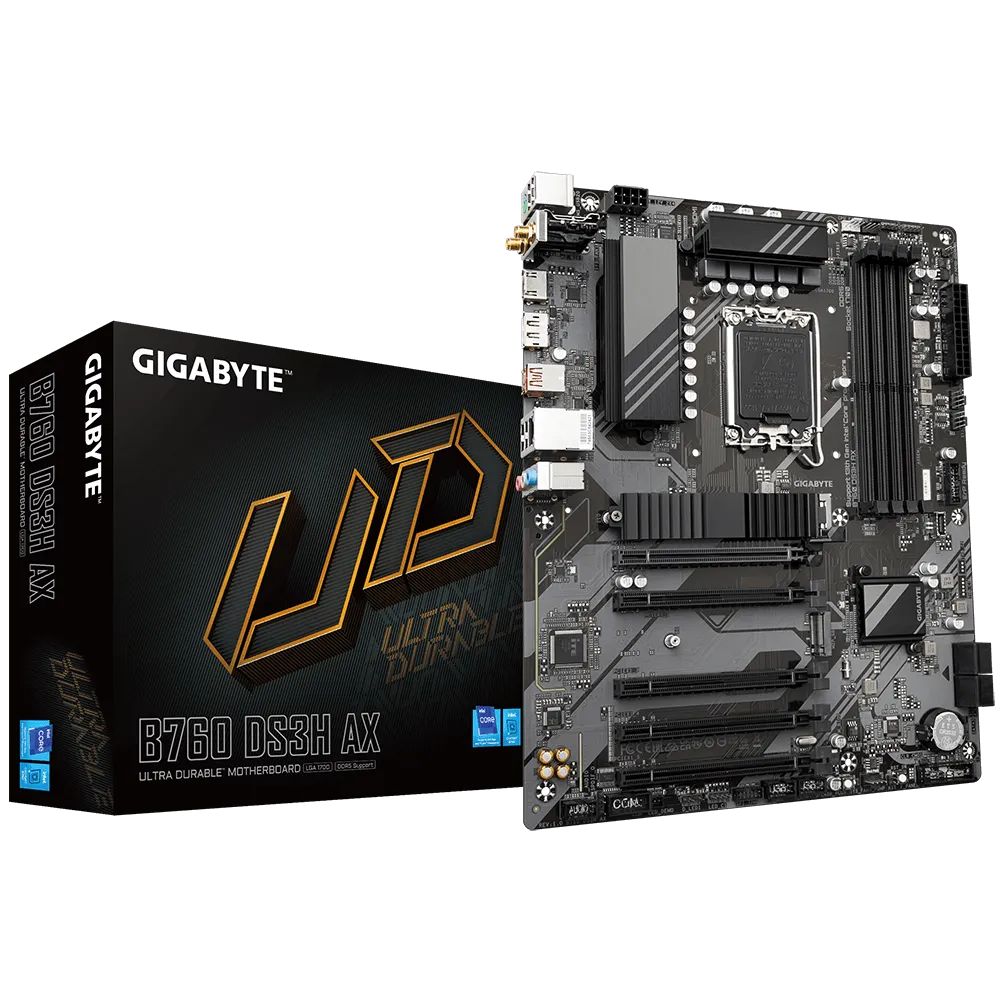 Płyta Socket LGA1700  Gigabyte B760 DS3H AX