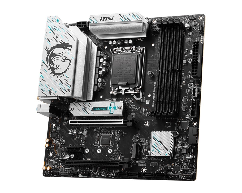 Płyta Socket LGA1700 MSI B760M GAMING PLUS WIFI - obrazek 4