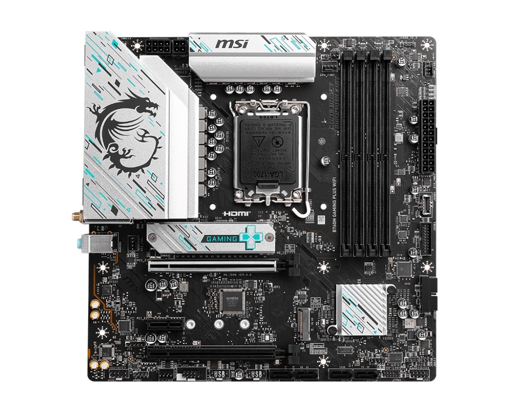 Płyta Socket LGA1700 MSI B760M GAMING PLUS WIFI - obrazek 3
