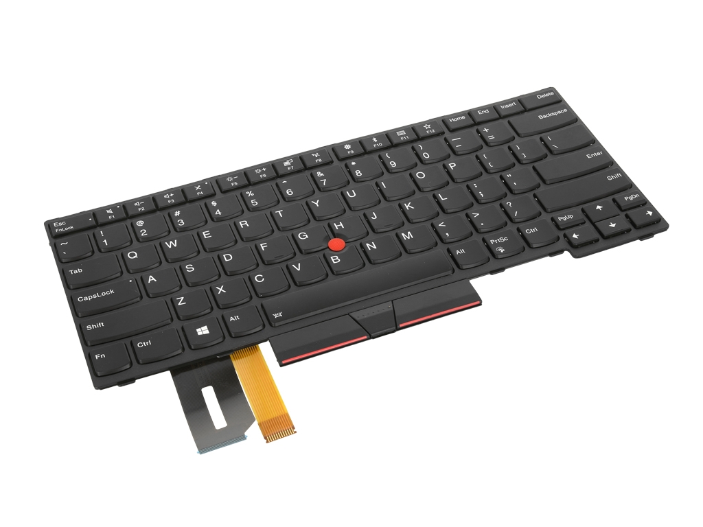 Klawiatura do laptopa Lenovo Thinkpad T480S, T490, T495 - podświetlana