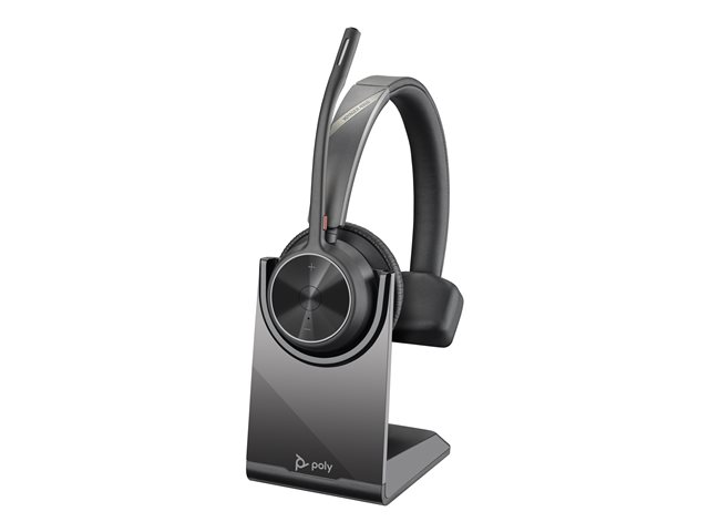 Słuchawka bezprzewodowa Poly Voyager 4310 UC z certyfikatem Microsoft Teams USB-A + Adapter BT700 + Podstawka ładująca