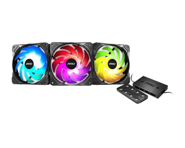 Wentylator  120 mm  MSI MAX F12A-3H Gaming Fan  3-pack