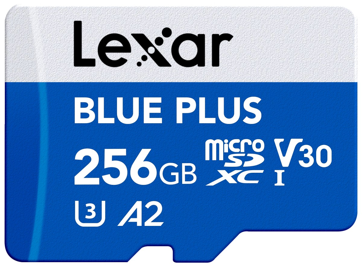 - karta pamieci MicroSD 256GB SDXC Lexar Blue Plus 170MB + Adapter SD! - obrazek 2