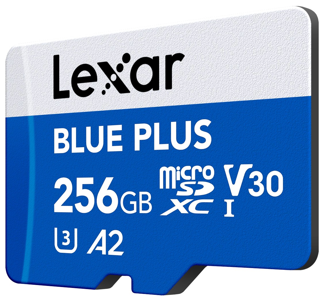- karta pamieci MicroSD 256GB SDXC Lexar Blue Plus 170MB + Adapter SD! - obrazek 4