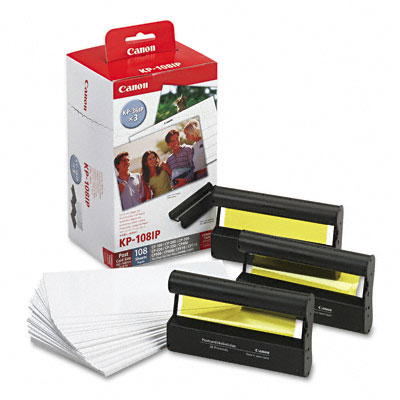 Canon PAPIER KP-108IN do drukarek termosublimacyjnych CP-200; CP-400; CP-510 (razem z tasmą barwiacą) - obrazek 2