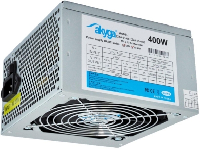 Zasilacz ATX   400W  Akyga Basic