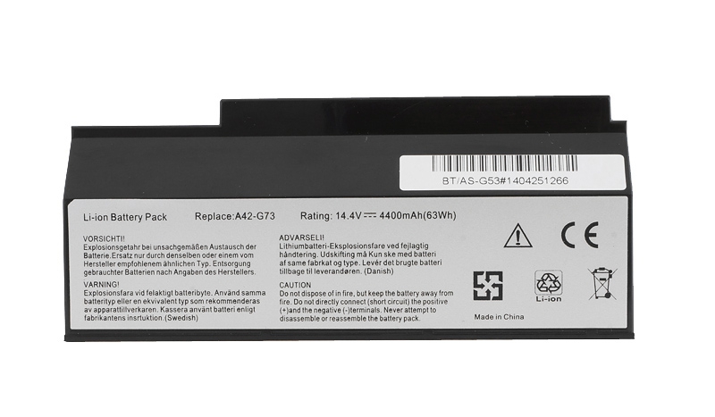 Bateria do laptopa Asus G53; G73 14.4 V 4400 mAh - obrazek 2
