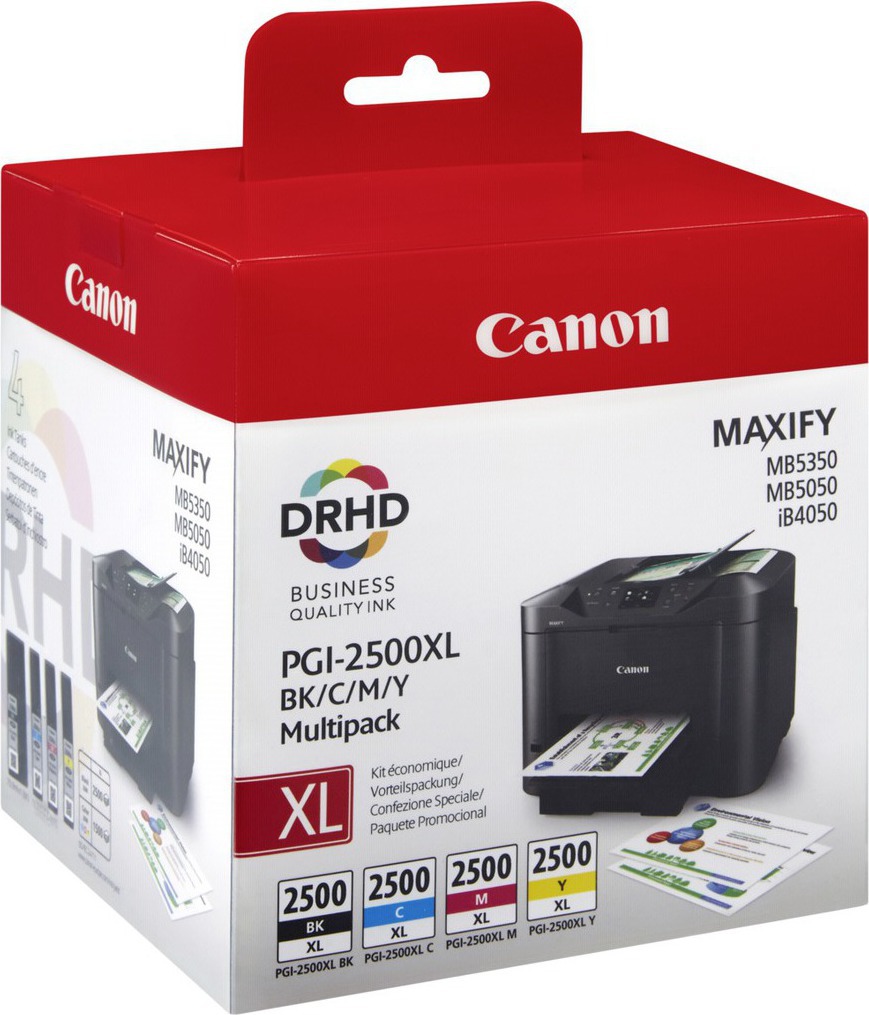 Tusz Canon  PGI-2500XL Multipack  C/M/Y/K