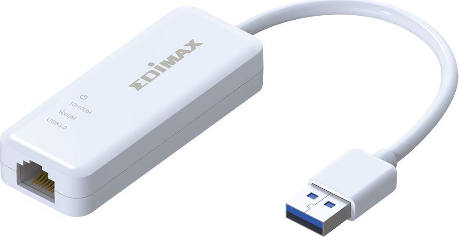 Karta sieciowa USB 3.0 LAN 10/100/1000 Mb/s RJ45  Edimax EU-4306