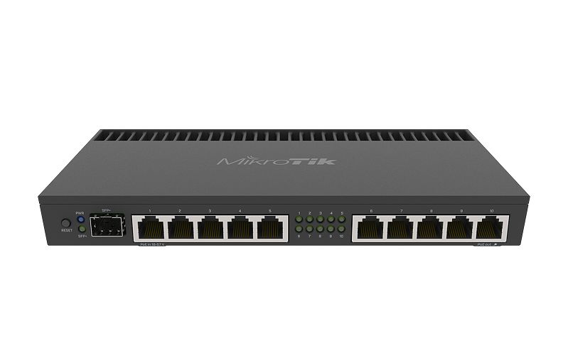 Router MikroTik RB4011iGS+RM 10xLAN 1xSFP+