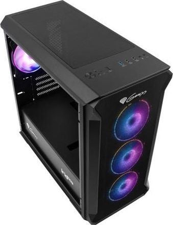 Obudowa Genesis Irid 503 USB 3.0 z oknem, podświetlenie ARGB - obrazek 2