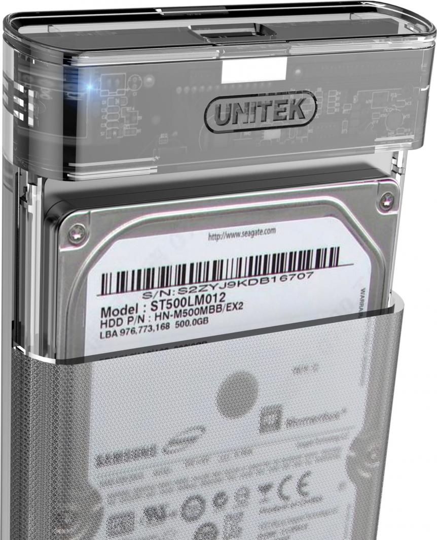Obudowa do HDD/SSD 2.5" USB 3.1 Unitek SATA 6G UASP - obrazek 2