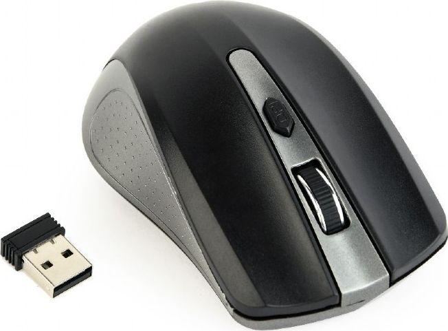 Mysz bezprzewodowa Gembird MUSW-4B-04-GB Szaro - czarna - obrazek 2