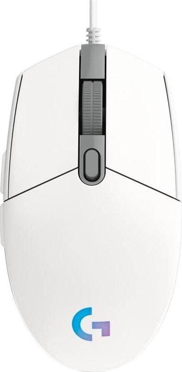 Mysz Logitech G203 Lightsync Biała