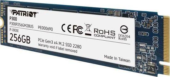 SSD M.2 NVMe 256GB Patriot P300