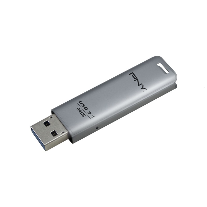 Flashdrive 64GB USB 3.1 PNY Elite Steel - obrazek 2