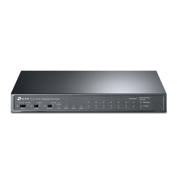 Switch TP-Link TL-SL1311MP 8x10/100 MB/s + 2-Port Gigabit 1xSFP PoE+