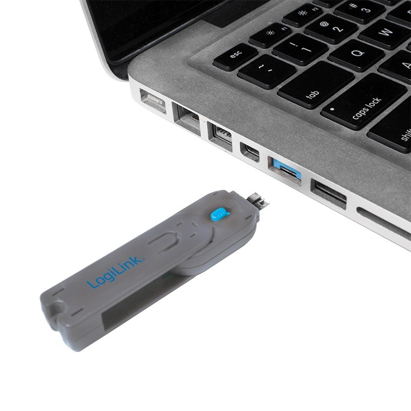 Blokada portu USB LogiLink 8 szt. z kluczem - obrazek 4