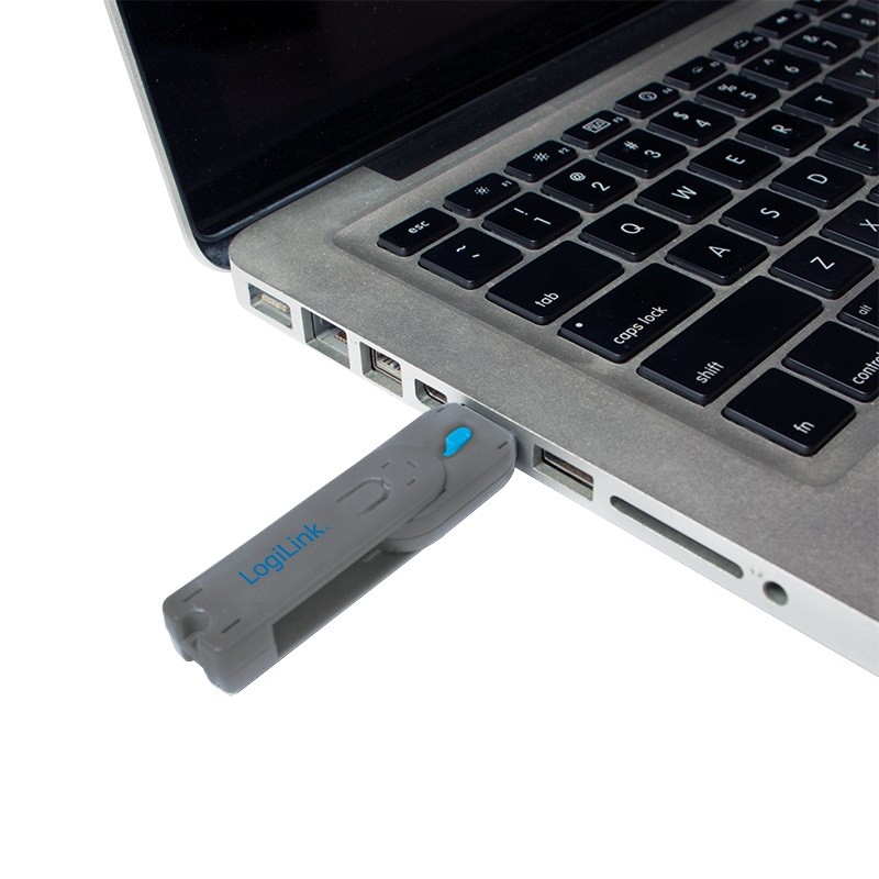 Blokada portu USB LogiLink 8 szt. z kluczem - obrazek 2