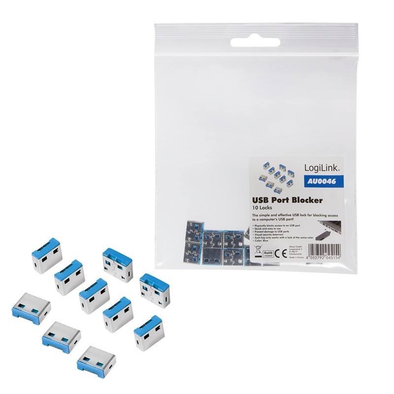 Blokada portu USB LogiLink 10 szt. - obrazek 4