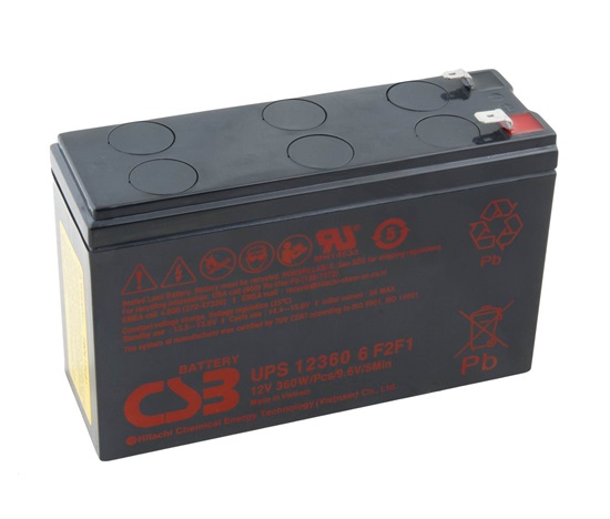 Akumulator UPS CSB 12V/7Ah F1F2 HighRate