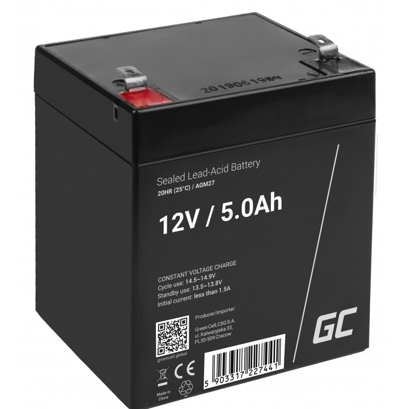 Akumulator UPS Green Cell AGM 12V 5Ah