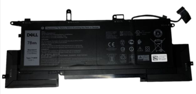 Bateria do laptopa Dell 78WH, 6 Cell, Lithium Ion