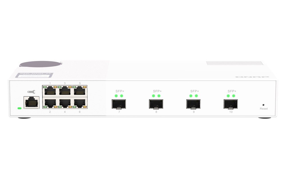 Switch QNAP QSW-M2106-4S 10GbE i 2,5GbE