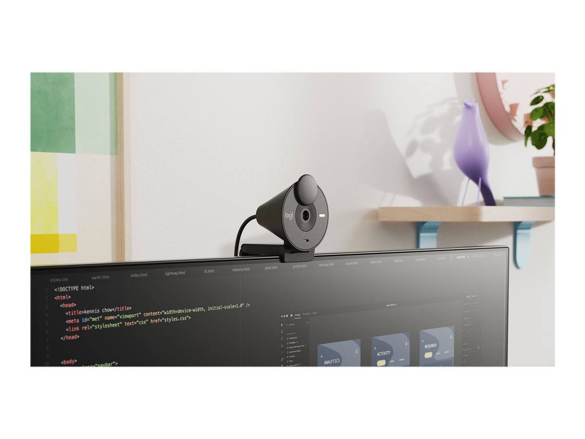 Kamera internetowa Logitech BRIO 300 FullHD Grafitowa - obrazek 2
