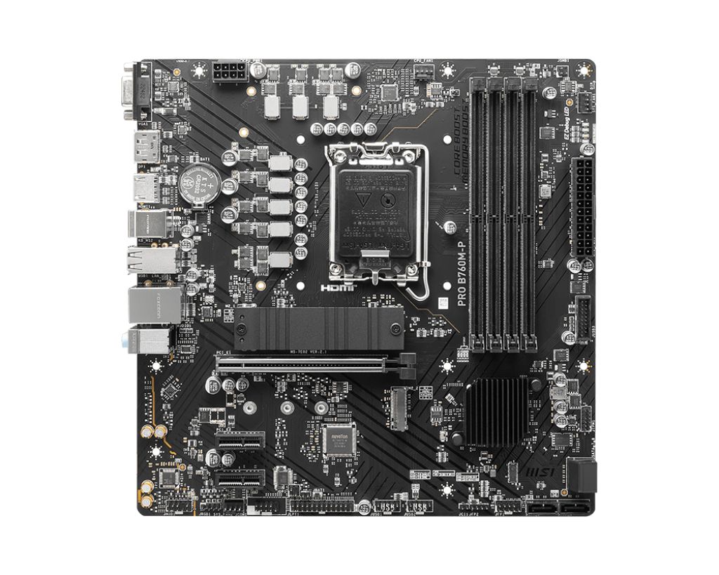 Płyta Socket LGA1700 MSI PRO B760M-P - obrazek 2