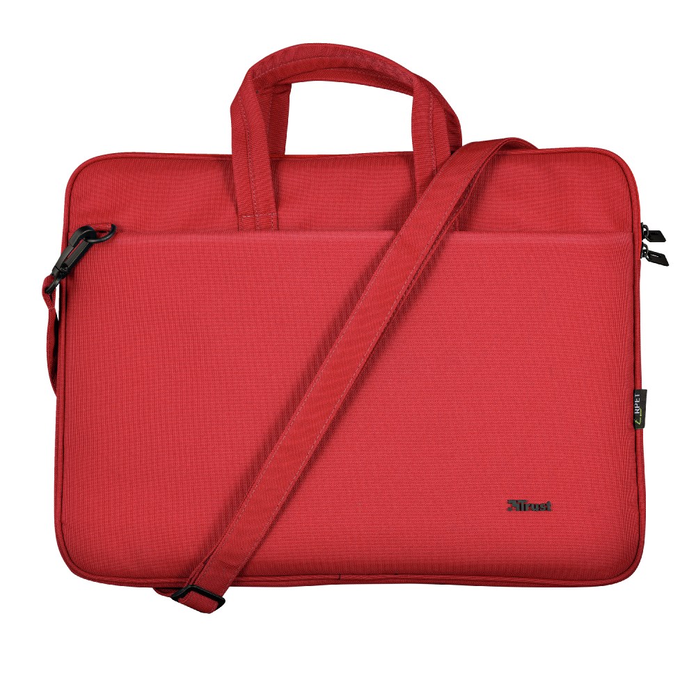 Torba na laptopa Trust Bologna Eco 16" Czerwona - obrazek 2