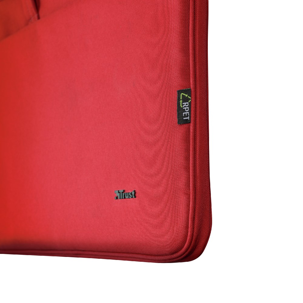Torba na laptopa Trust Bologna Eco 16" Czerwona - obrazek 5