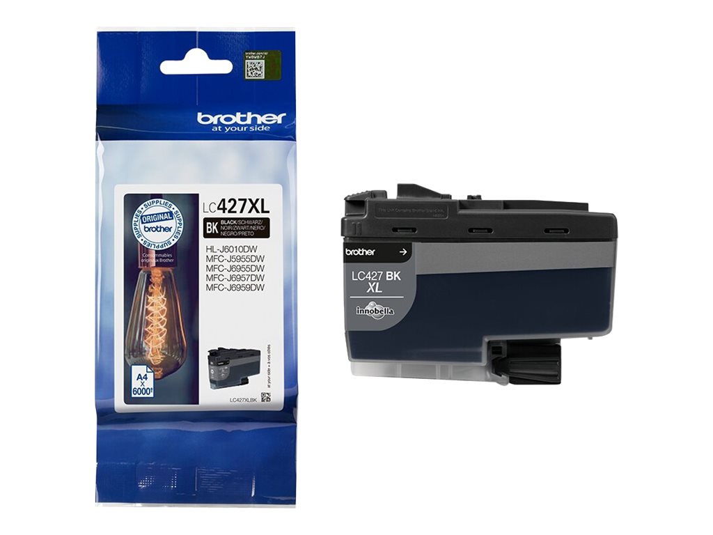 Tusz Brother LC427XLBK Black 6000 str.