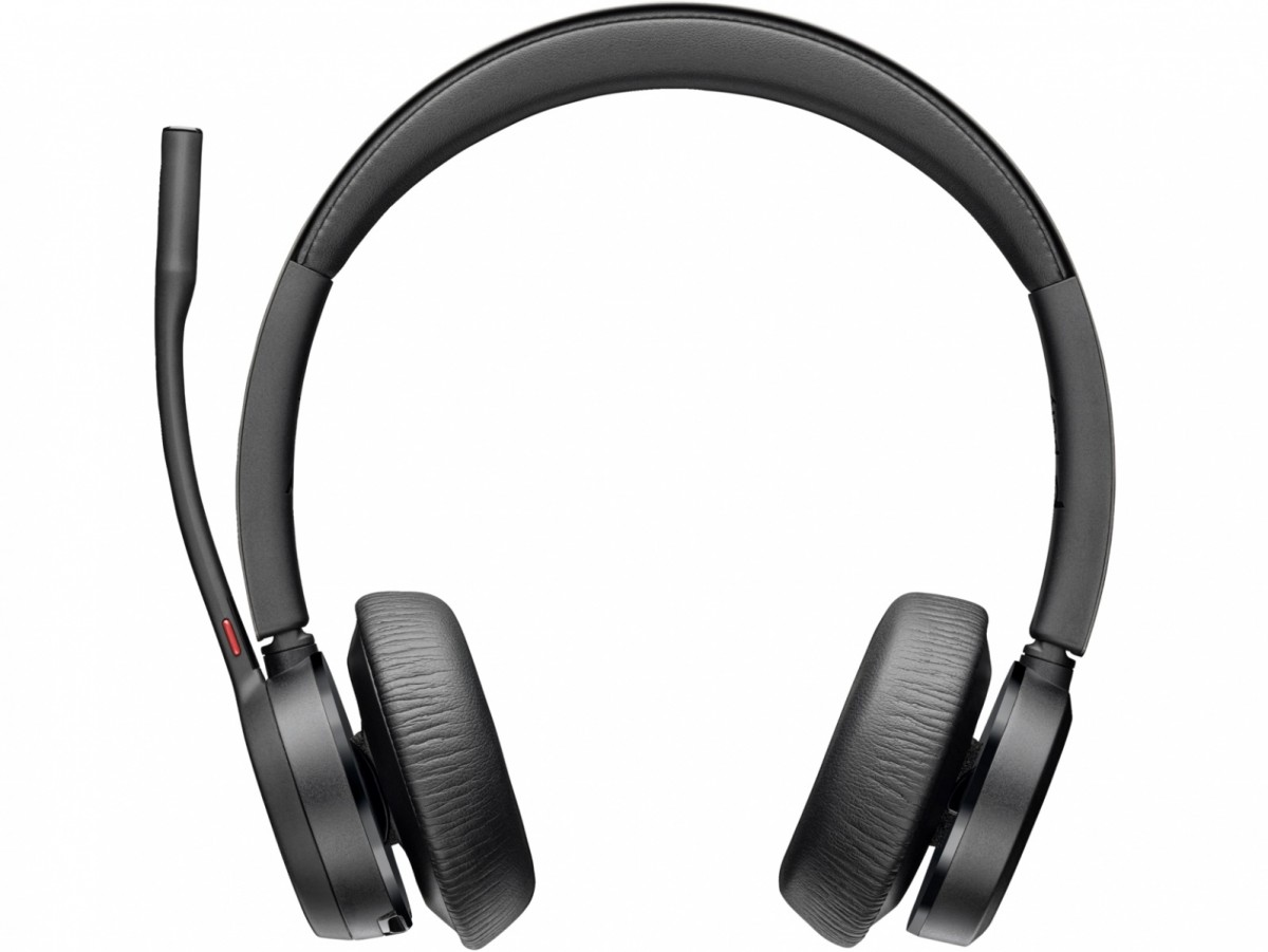 Słuchawki bezprzewodowe Poly Voyager 4320 UC USB-A + Adapter BT700 + Podstawka ładująca - obrazek 4