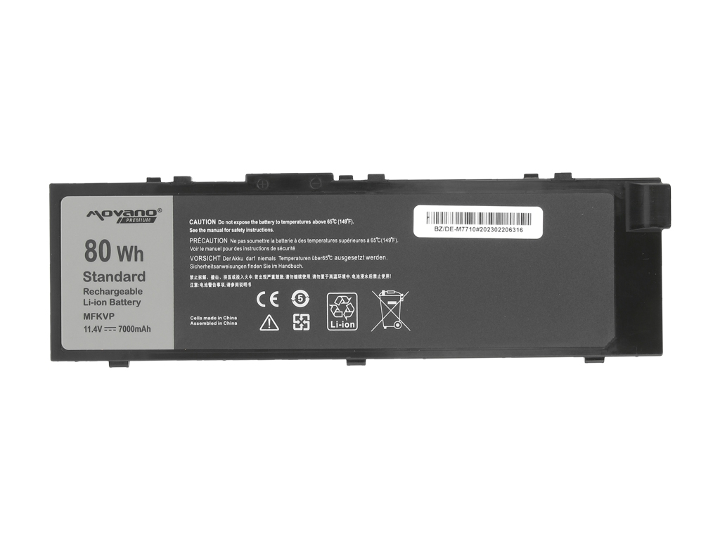 Bateria do laptopa Dell Precision 7510; 7520; 7710; 7720; M7510; M7710 11.4 V 7000 mAh - obrazek 3
