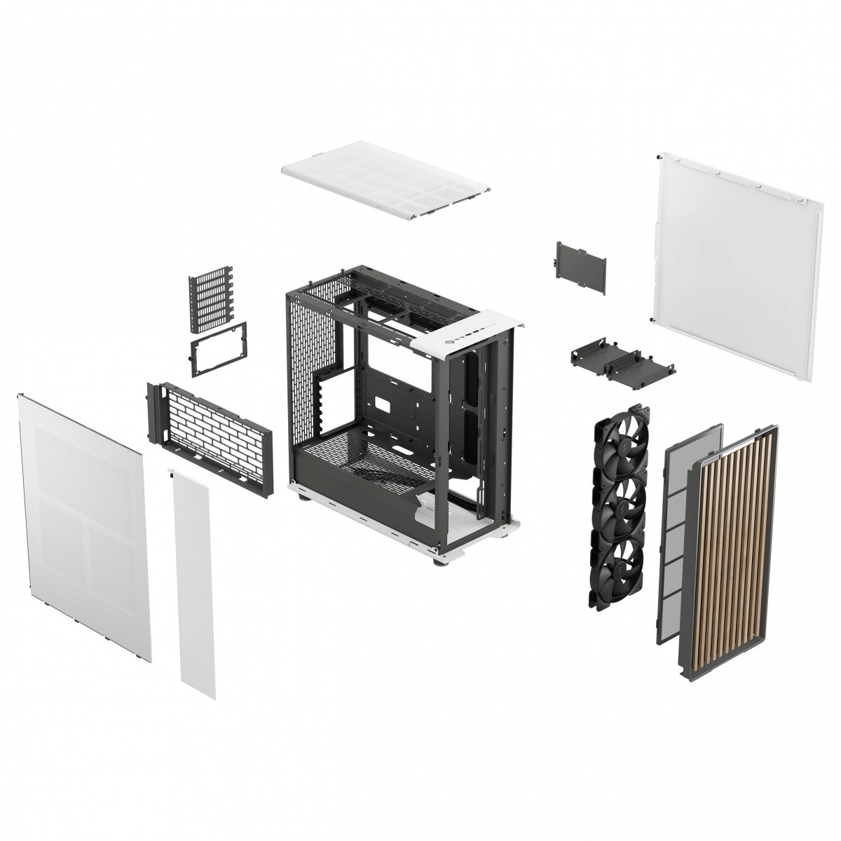 Obudowa Fractal Design North XL Chalk White - obrazek 2