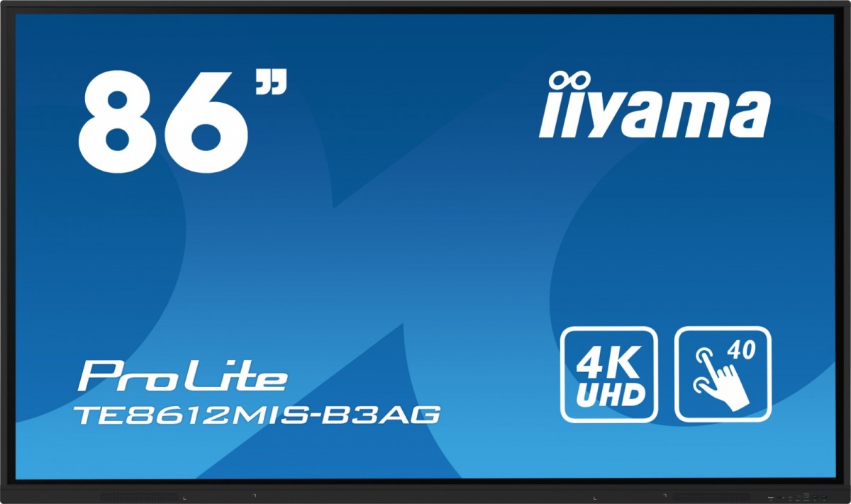 Monitor interaktywny iiyama 86" TE8612MIS-B3AG