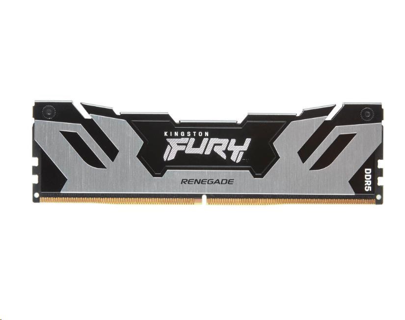 CUDIMM PC-8400 DDR5 24GB Kingston KF584CU40RS-24 Fury Renegade Silver XMP - obrazek 2