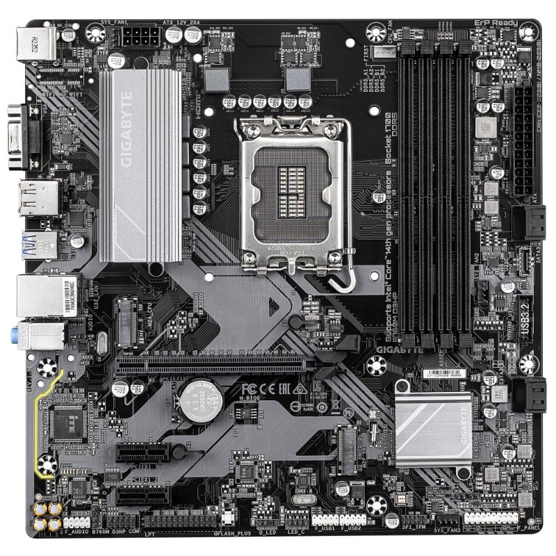 Płyta Socket LGA1700 Gigabyte B760M D3HP - obrazek 2